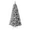 7.5ft. Pre-Lit Artificial Spruce Christmas Tree, Warm White LED Lights